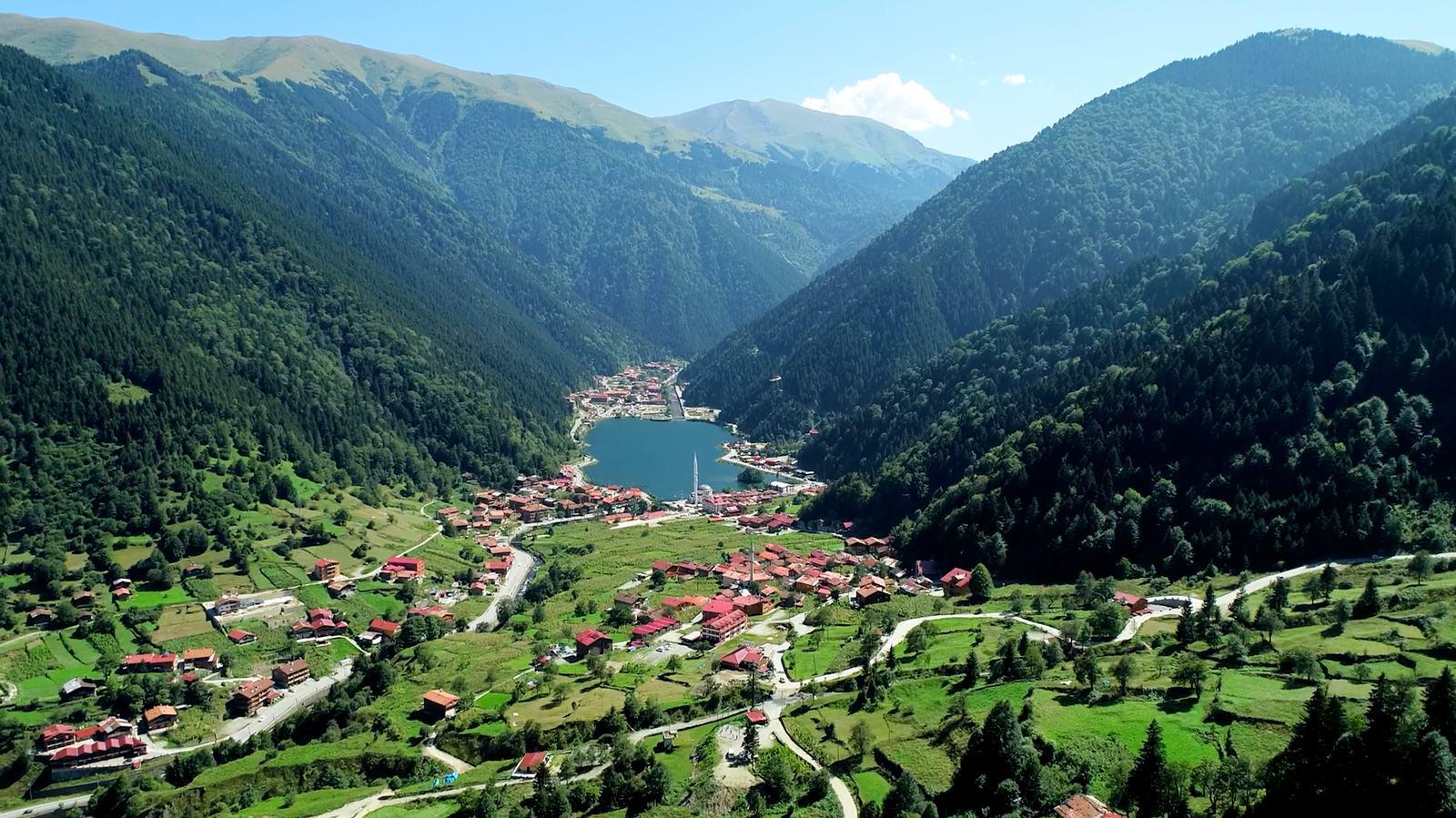 Uzungöl manzarası
